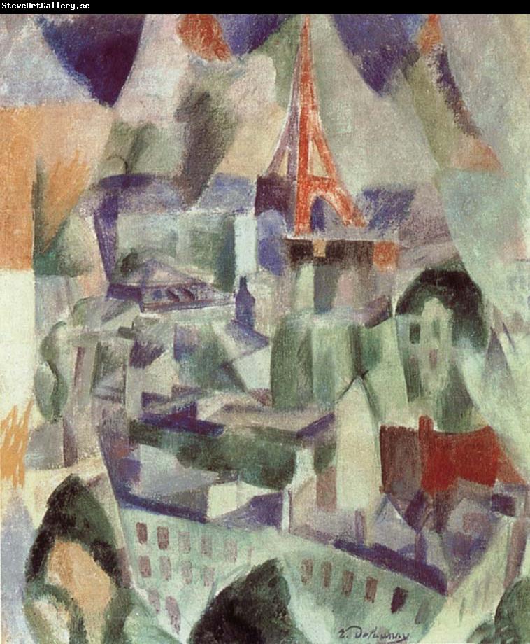 Delaunay, Robert The Window towards to City